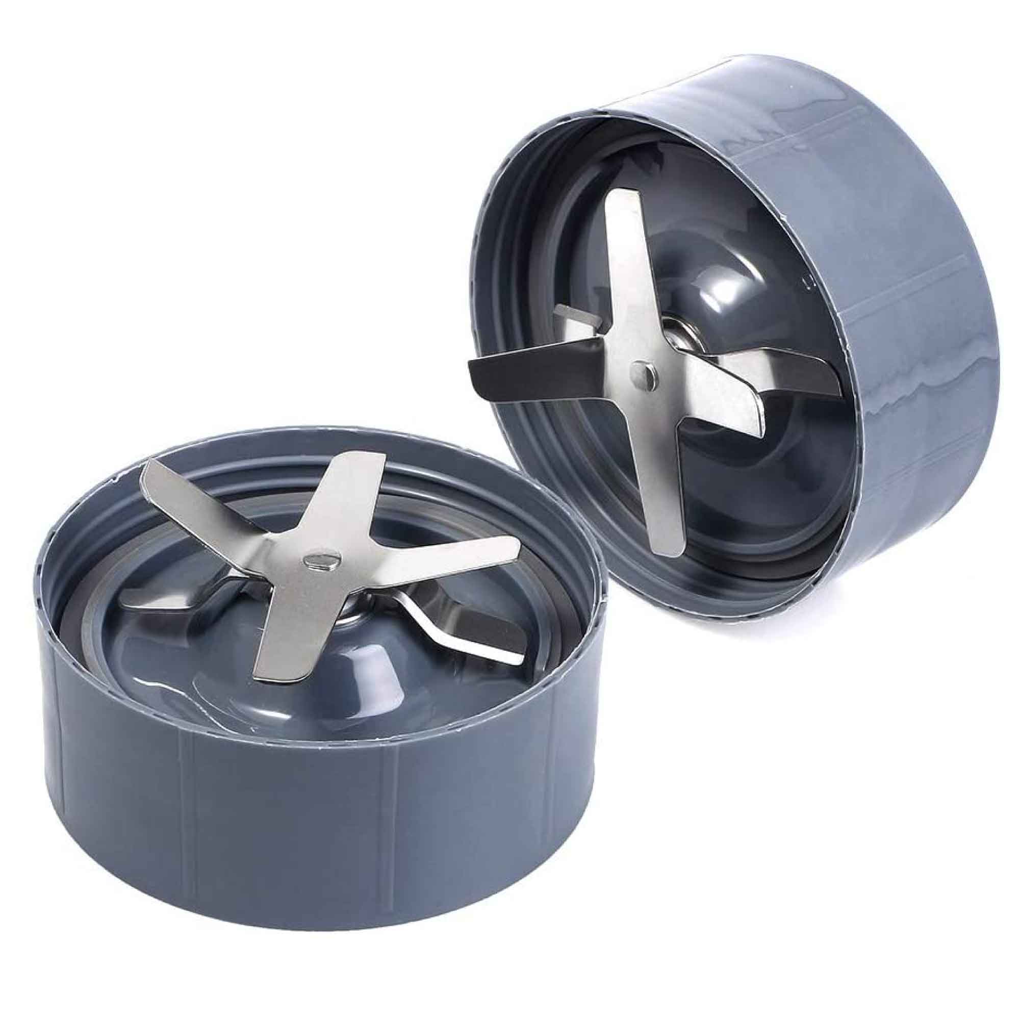 Food Mixers & Blenders: 2x For Nutribullet Extractor Cross Blade 600 600W - New Design