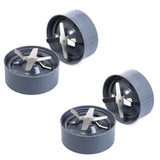 Food Mixers & Blenders: 4x For Nutribullet Extractor Blade 600 600W - New Improved Design