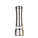 Salt & Pepper Shakers: Electric Battery Salt or Pepper Grinder Adjustable Shakers Automatic Stainless Mill