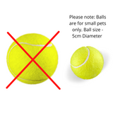 Dog Toys: 6 Pack Replacement Balls For Interactive Hyper Fetch Mini All For Paws