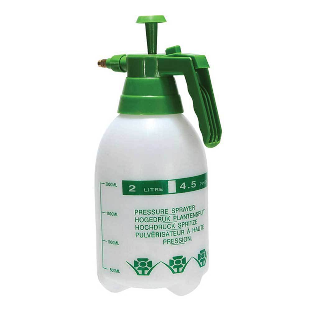 Gardening Accessories: 2L Hand Held Pressure Sprayer - Plastic Garden Pump For Liquids - Portable Bottle