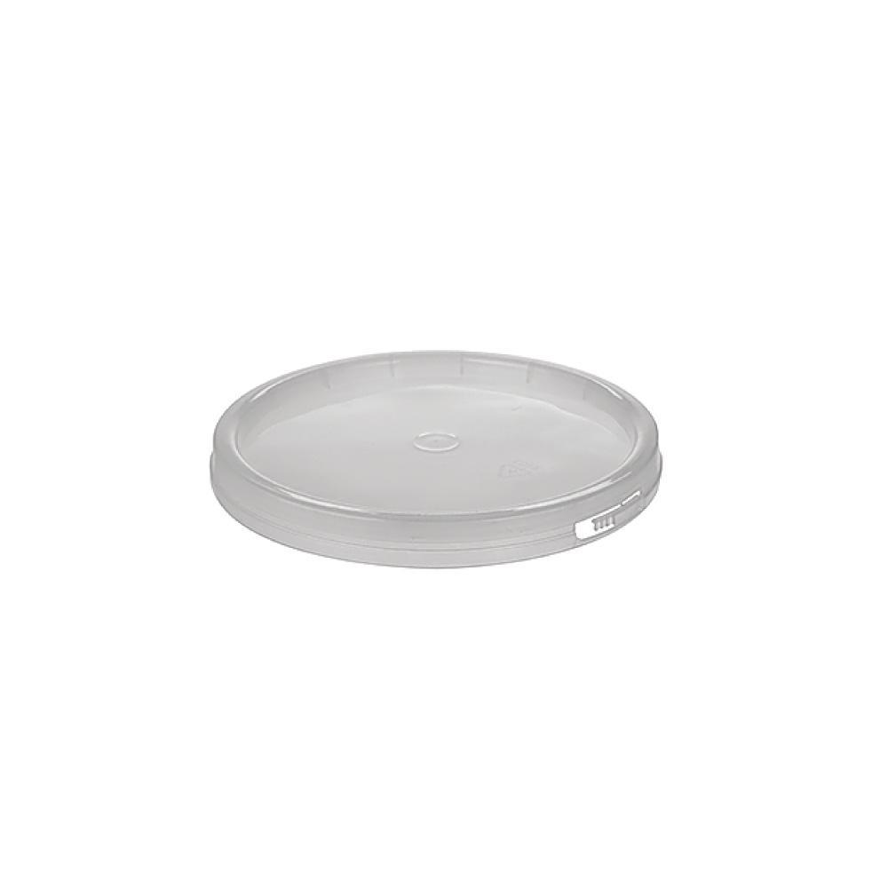 Kitchee Bulk 10x 5L Plastic Buckets + Lids - Empty White With Handle Large Pail