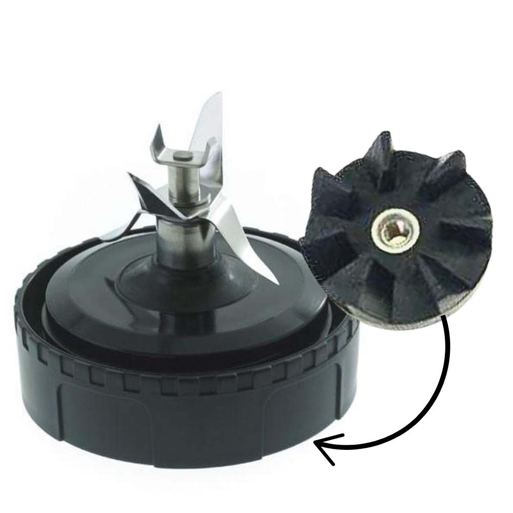 Food Mixers & Blenders: For Nutri Ninja Extractor Blade - 7 Fin Connection Replacement Blender Parts