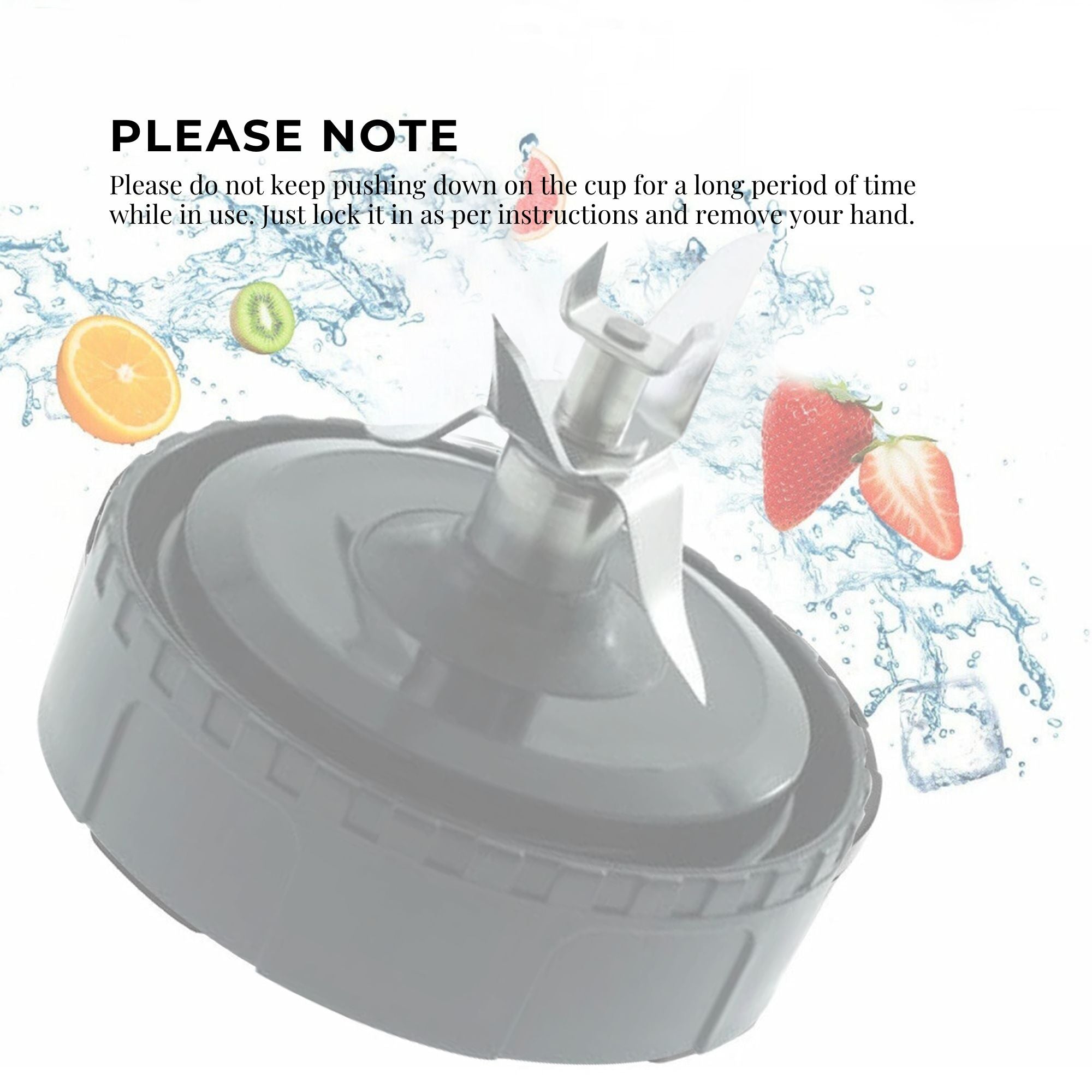 Food Mixers & Blenders: For Nutri Ninja Extractor Blade - 7 Fin Connection Replacement Blender Parts