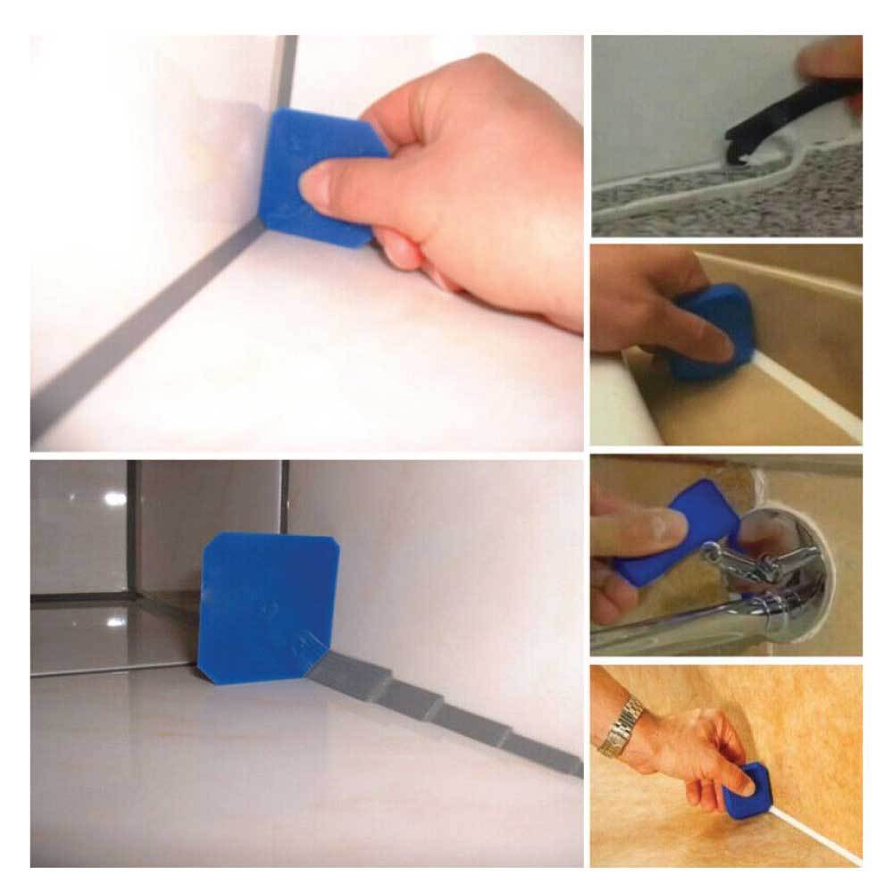 Screwdrivers: 12 Piece Plastic Sealant Scraper Tools Finishing Grout Silicone Caulking Remover