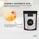 100g Sodium Ascorbate Powder - Vitamin C Buffered Pharmaceutical Ascorbic Acid