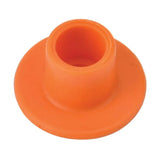 Pet ID Tags: 1-100 Cattle Number Ear Tag Set - Round Orange Pig Sheep Goat Livestock Label