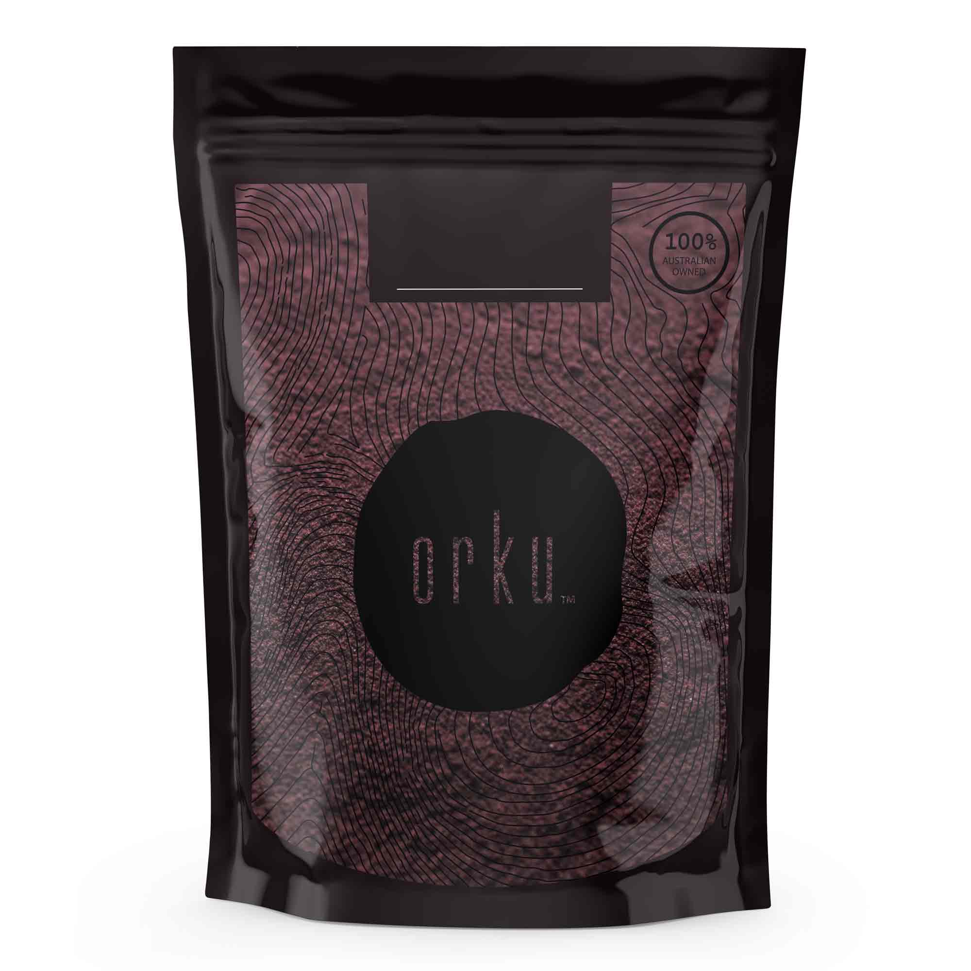 Orku 100g Organic Acai Powder Brazilian Berry Smoothie Bowl Ingredient