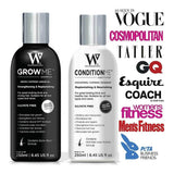Shampoo & Conditioner: Watermans Grow Me Shampoo Conditioner Elixir Pack Full Hair Growth Anti Loss Kit