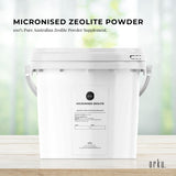 Vitamins & Supplements: 5kg Pure Micronised Zeolite Powder Mineral - Tub Micronized Volcamin