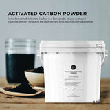 2.3Kg Activated Carbon Powder Coconut Charcoal Bucket - Teeth Whitening + Skin