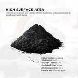 Oral Care: 2.3Kg Activated Carbon Powder Coconut Charcoal Bucket - Water Filtration