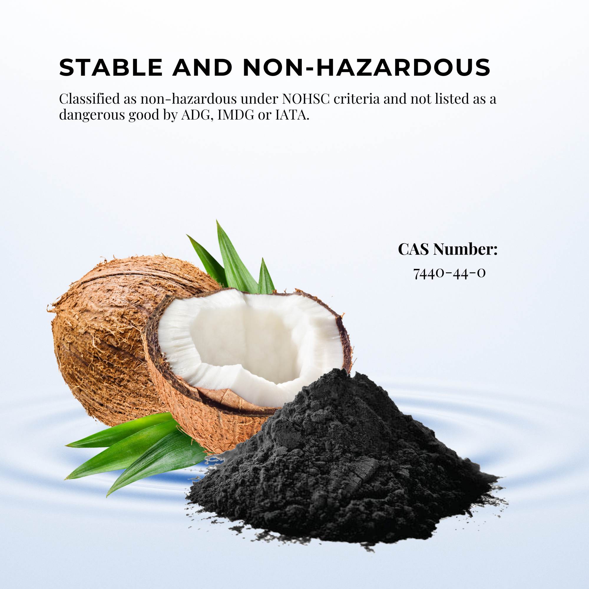 Orku 2.3Kg Activated Carbon Powder Coconut Charcoal Bucket - Water Filtration