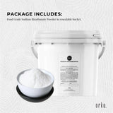 Vitamins & Supplements: 5Kg Sodium Bicarbonate Tub - Food Grade Bicarb Baking Soda Hydrogen Carbonate