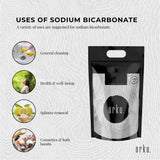 Vitamins & Supplements: 5Kg Sodium Bicarbonate - Food Grade Bicarb Baking Soda Hydrogen Carbonate Powder