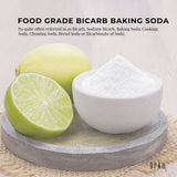Vitamins & Supplements: 5Kg Sodium Bicarbonate - Food Grade Bicarb Baking Soda Hydrogen Carbonate Powder