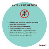 1Kg Boric Acid Powder Bucket 99.9% Pure Fully Soluble Granule Pest Ant Roaches