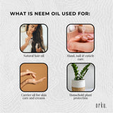 Facial Lotions & Moisturisers: Orku 1L Organic Neem Seed Oil - Debitterised Cold Pressed Azadirachtin Indica