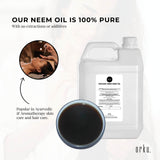 Facial Lotions & Moisturisers: Orku 5L Organic Neem Seed Oil - Debitterised Cold Pressed Azadirachtin Indica