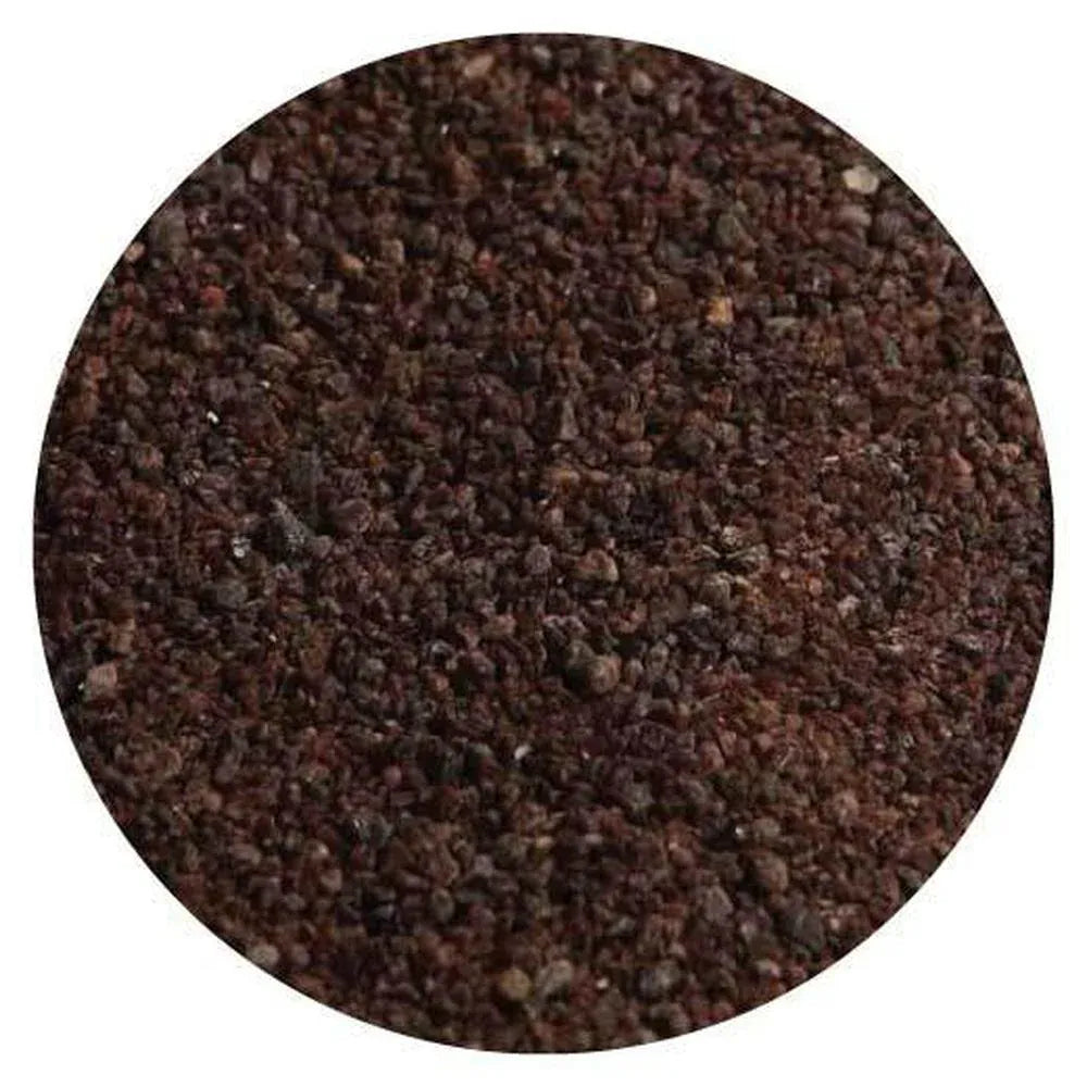 Seasonings & Spices: 400g Fine Black Salt Himalayan - Table Grain Vegan Edible Egg Kala Namak Bag
