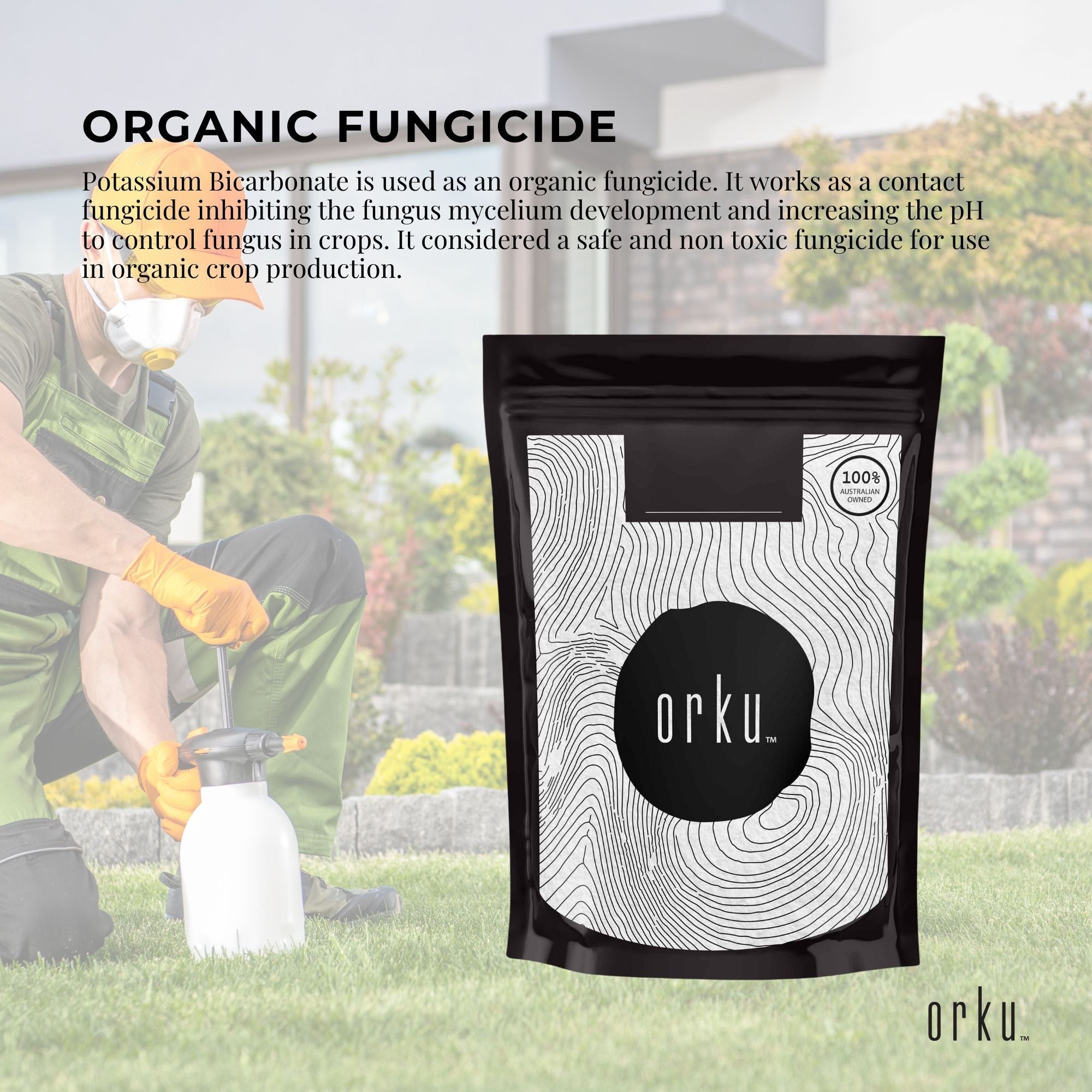 Distilling & Brewing: 400g Organic Potassium Bicarbonate Powder - Food Grade Pure FCC Brewing Baking
