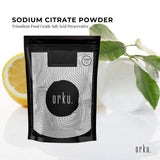Vitamins & Supplements: 400g Sodium Citrate Powder - Trisodium Food Grade Salt Acid Preservative