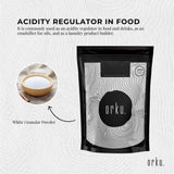 Vitamins & Supplements: 400g Sodium Citrate Powder - Trisodium Food Grade Salt Acid Preservative