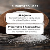 Vitamins & Supplements: Bulk 10Kg Sodium Citrate Powder - Trisodium Food Grade Salt Acid Preservative