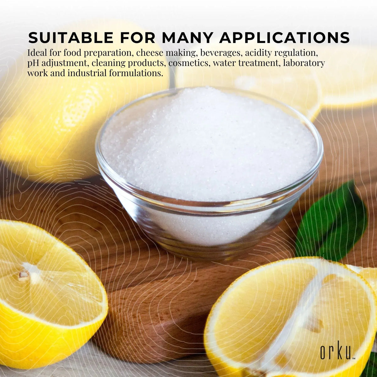 5Kg Sodium Citrate Powder Tub - Trisodium Food Grade Acid Salt Preservative