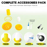 Coop & Hutch Accessories: Rooster Farms Electric 112 Egg Incubator + Accessories for Chicken Quail Duck