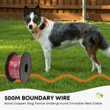 Dog Toys: 500m Dog Underground Boundary Fence Wire Invisible Cable - For TP16 Collar