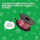 Dog Toys: 500m Dog Underground Boundary Fence Wire Invisible Cable - For TP16 Collar