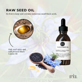Laundry Cleaning Supplies: Orku 25ml Pure Black Seed Oil Cold Pressed 100% Ethiopian Nigella Sativa Cumin