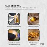 Laundry Cleaning Supplies: Orku 25ml Pure Black Seed Oil Cold Pressed 100% Ethiopian Nigella Sativa Cumin