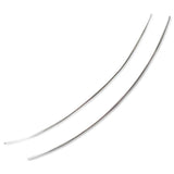 2x 8" Silver Rods 18 Gauge 99.99% High Purity Fine Soft Wire Colloidal Electrode