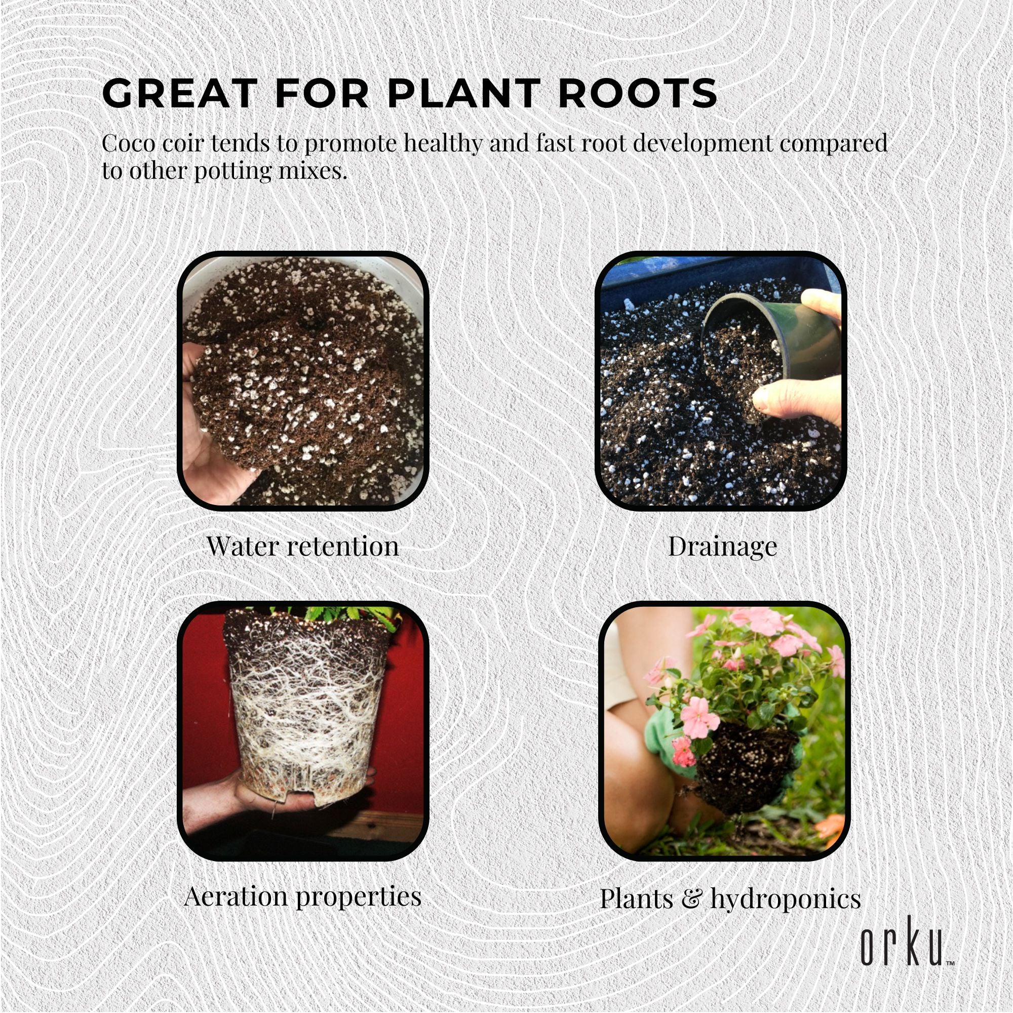 Sands & Soils: 5L Premium Coco Perlite Mix - 70% Coir Husk 30% Hydroponic Plant Growing Medium