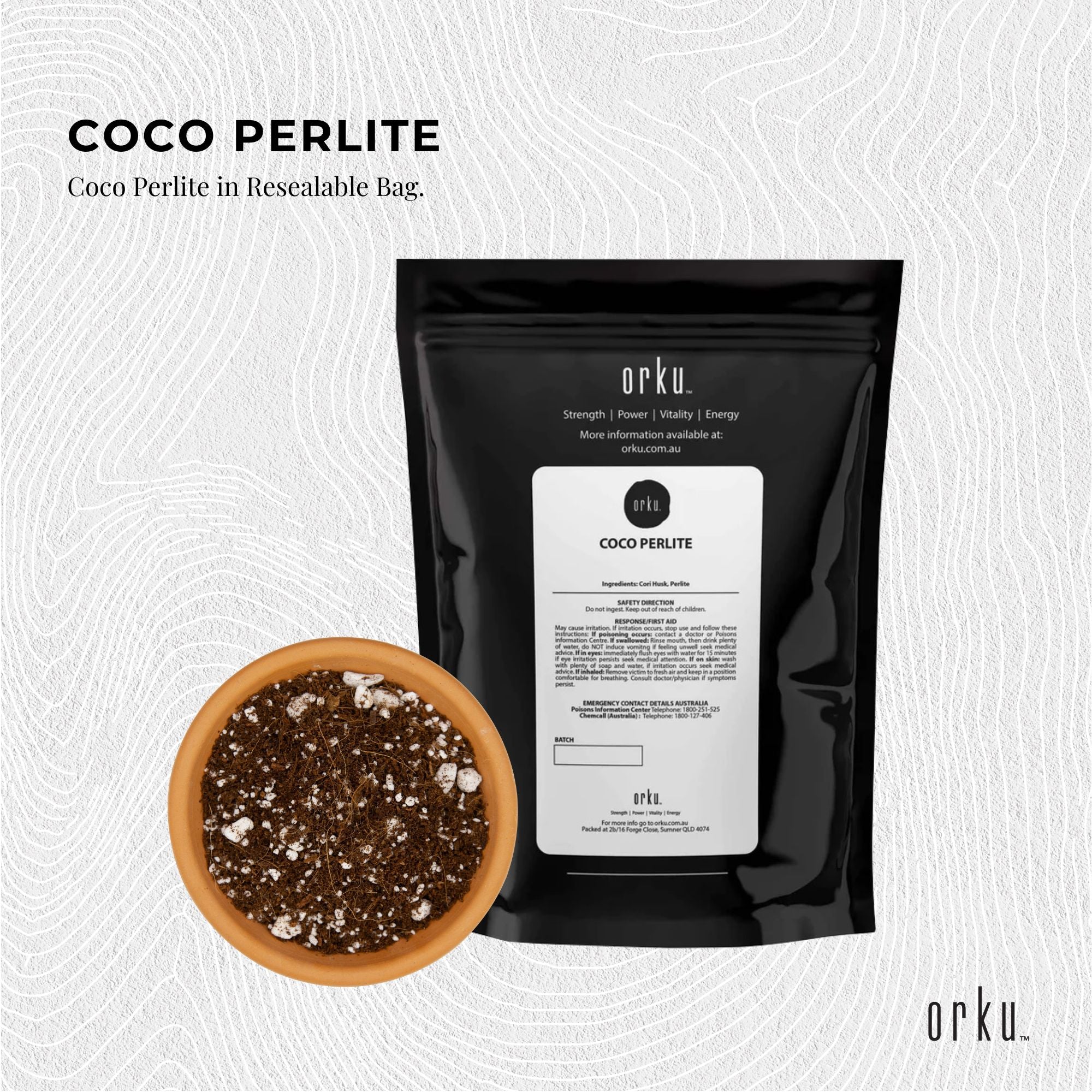 Sands & Soils: 2L Premium Coco Perlite Mix - 70% Coir Husk 30% Hydroponic Plant Growing Medium