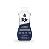 236ml Navy Blue Fabric Dye Rit Clothes All Purpose Liquid Cloth Tie Colours