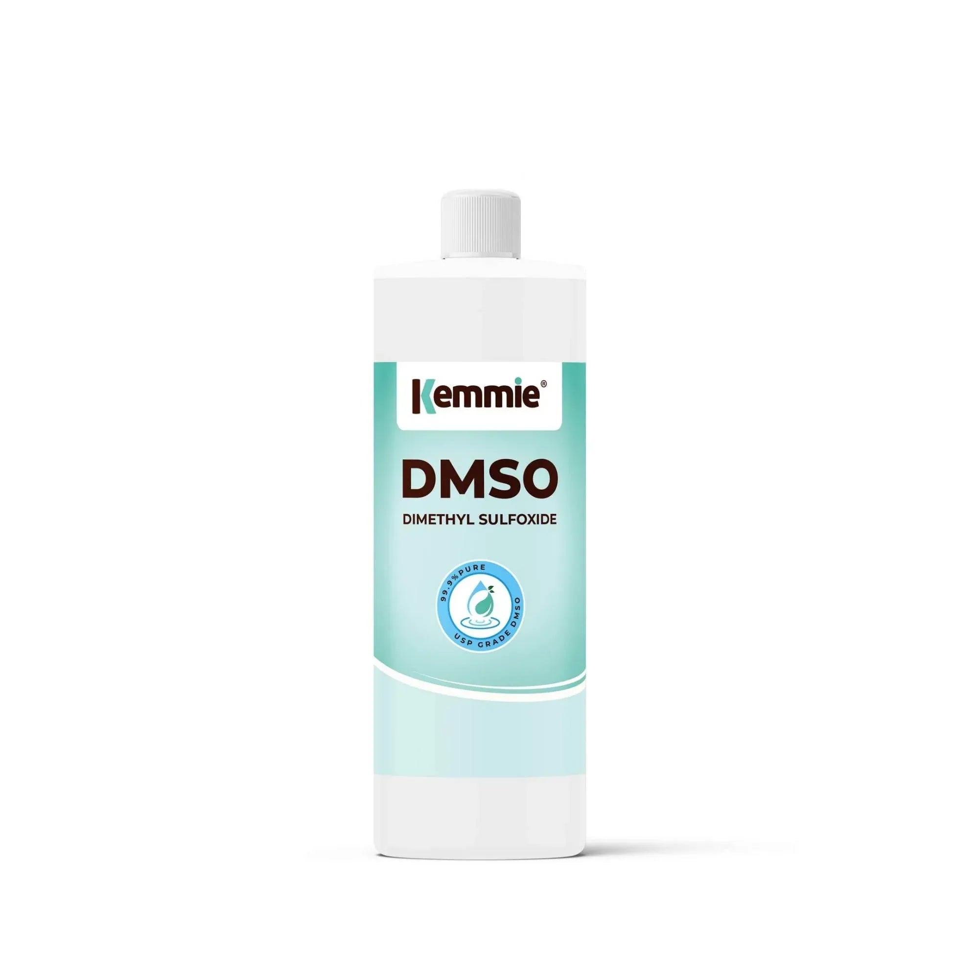 Kemmie 1L DMSO Liquid 99.9% Pure - USP Grade Dimethyl Sulfoxide Solvent