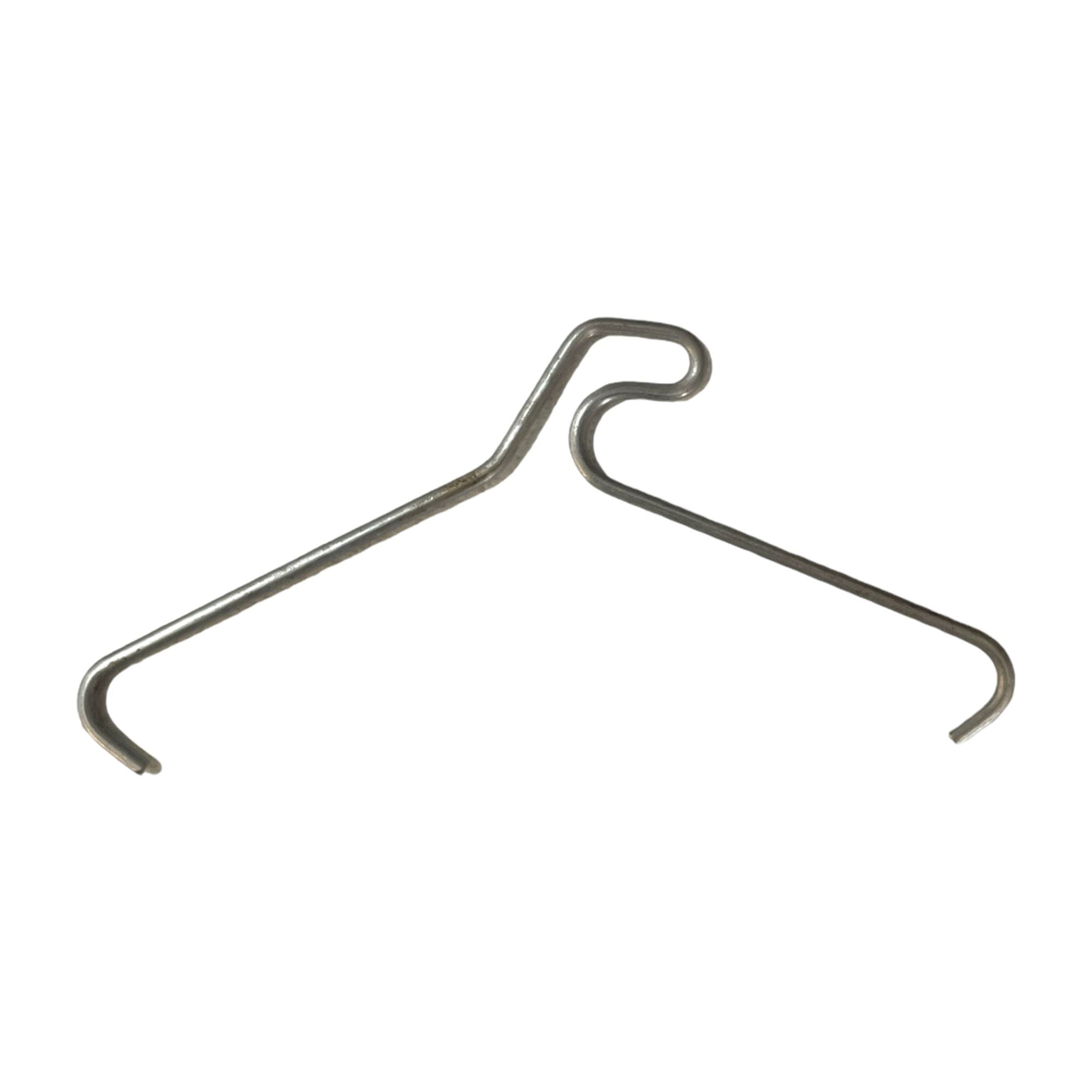Hardware Hooks: 5 Pack 76mm (3") Brick Hooks - Wall Clips Hangers For Pictures Pot Plants