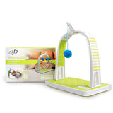 Cat Toys: Cat Grooming Arch - Intercative Self Groom Brush + Scratcher Play - All For Paws