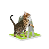 Cat Toys: Cat Grooming Arch - Intercative Self Groom Brush + Scratcher Play - All For Paws