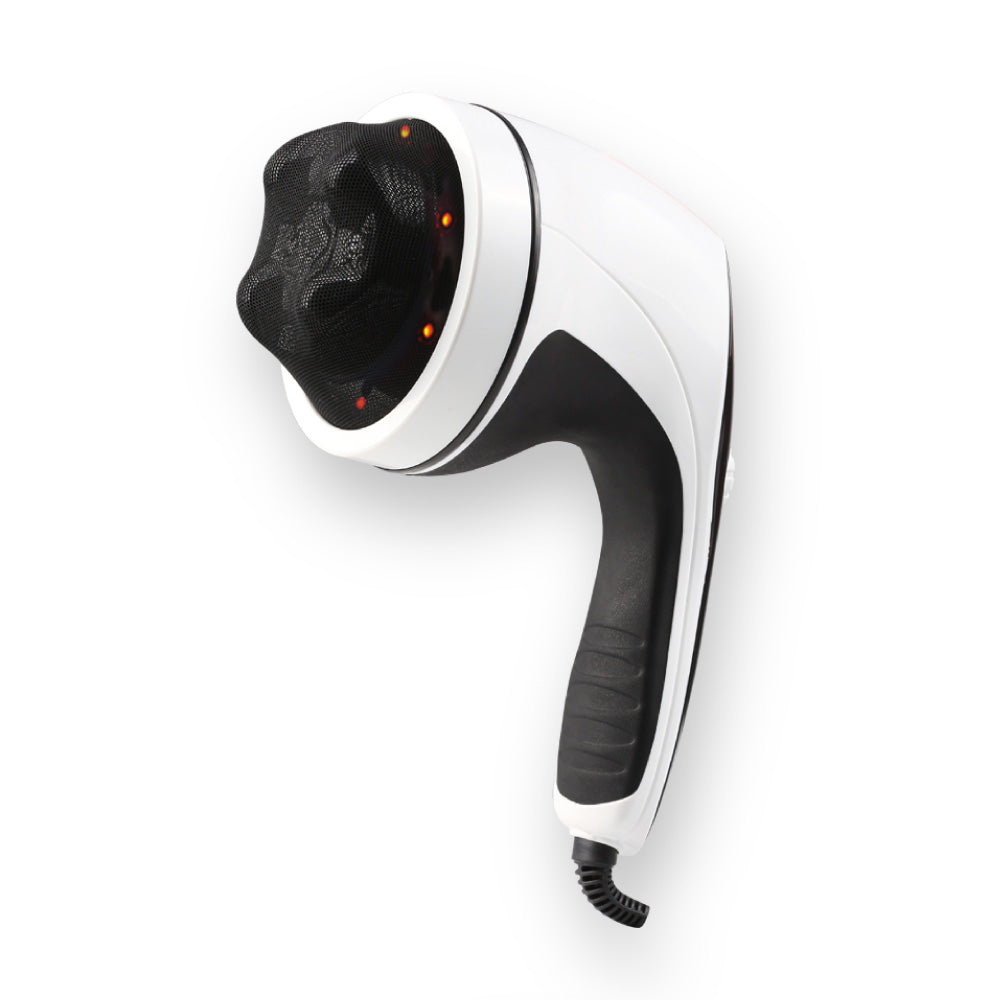 Massagers: Full Body Vibration Handheld Massager - 4 Massage Heads Neck Shoulders Back Legs