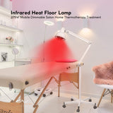 Wellness Accessories: Ellie & Ruby Infrared Heat Floor Lamp 275W Mobile Dimmable Home Salon Treatment