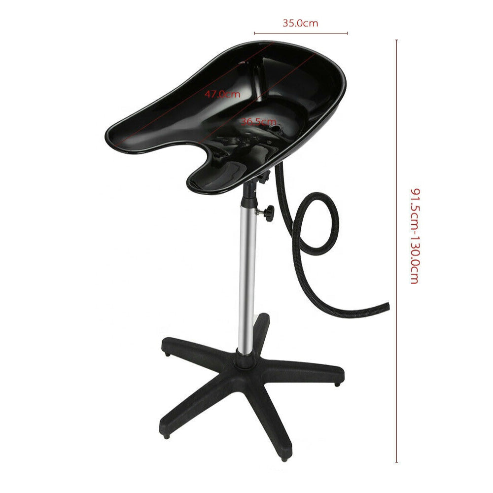Wellness Accessories: Ellie & Ruby Portable Hairdressing Salon Basin - Hair Washing Standing Sink Bowl