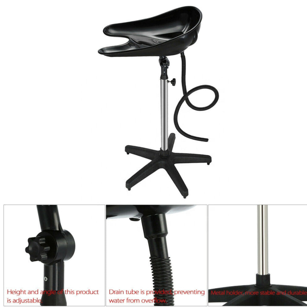 Wellness Accessories: Ellie & Ruby Portable Hairdressing Salon Basin - Hair Washing Standing Sink Bowl