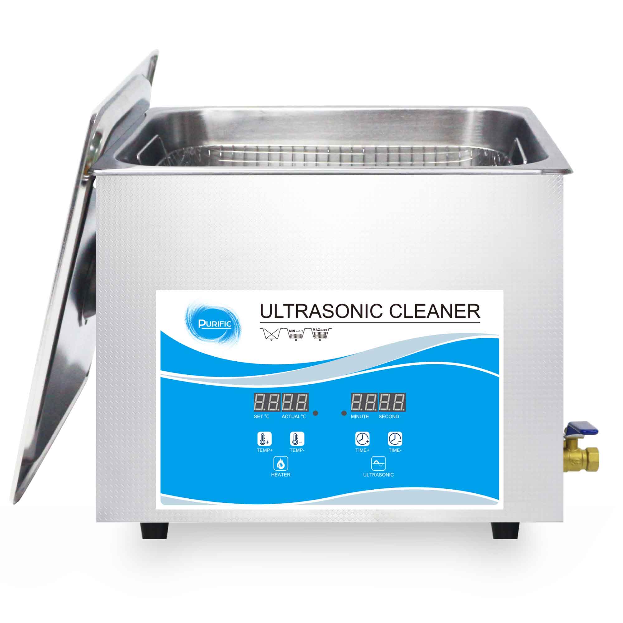 Orku 15L Digital Ultrasonic Jewellery Cleaner for Watches and Parts