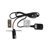 12W 12V Himalayan Pink Salt Lamp - Bud Iron Basket Rock Crystal Light Bulb On/Off Switch