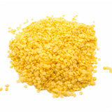 Orku 10Kg Organic Beeswax Pellets Yellow - Cosmetic Grade Bees Wax Pastilles Bulk