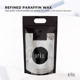 Arts & Crafts: Bulk 20Kg Paraffin Wax Blocks - Refined Hard Unscented Chunks 60/62 Candle Making